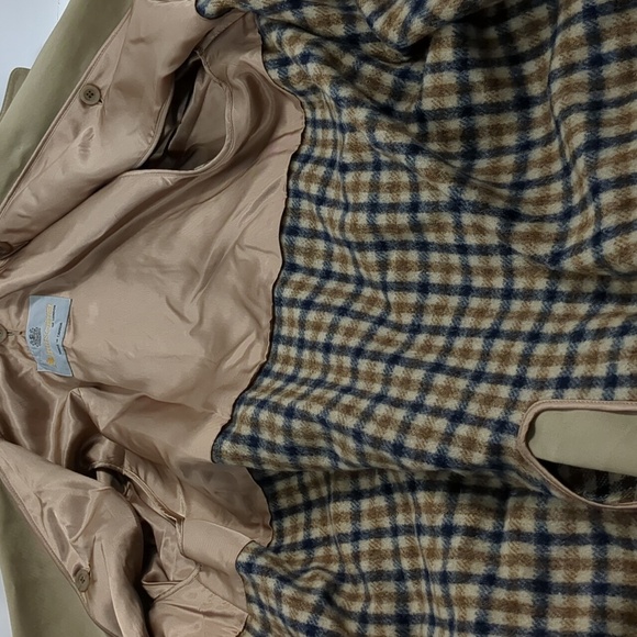Vintage Aquascutum Agua 5 London Trench Coat with Liner/ Car Coat - Picture 4 of 8